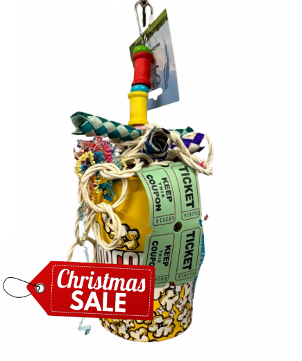 Parrot-Supplies Cinema Time Popcorn Foraging Parrot Toy Parrot-Supplies Cinema Time Popcorn Foraging Parrot Toy